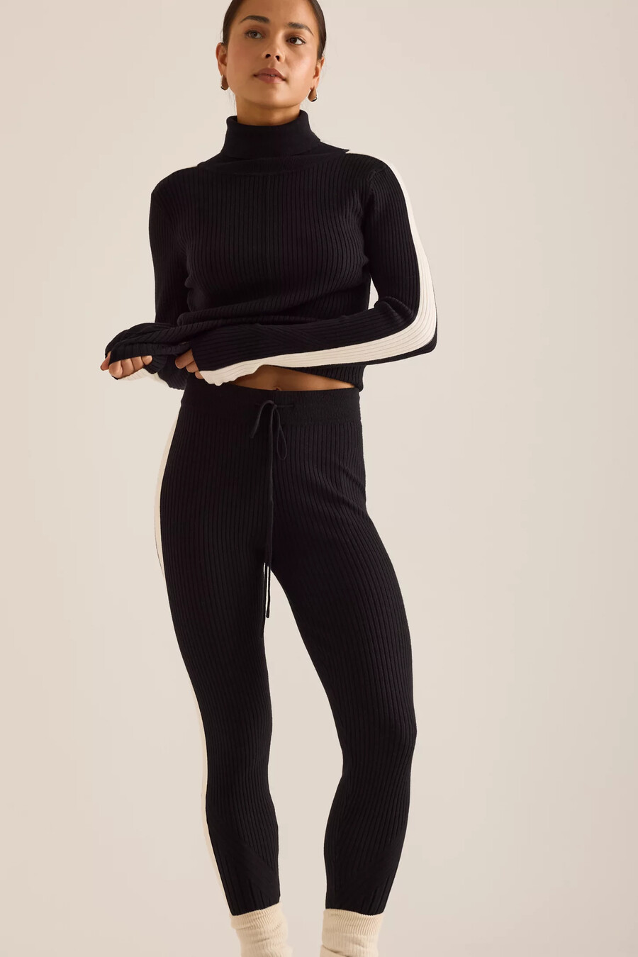 leggings in maglia varley aiden