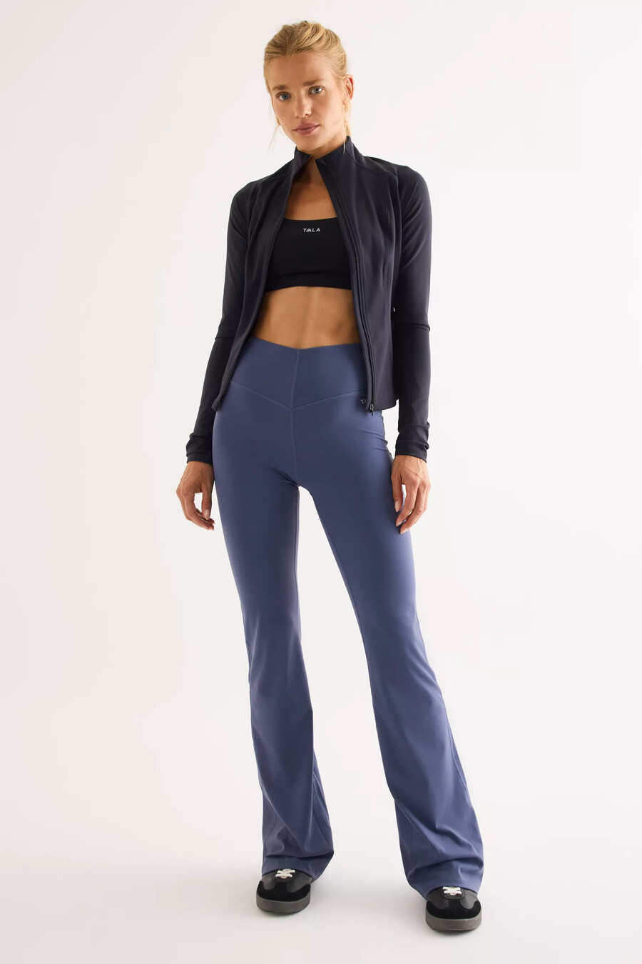 leggings svasati con vita a v tala skinluxe