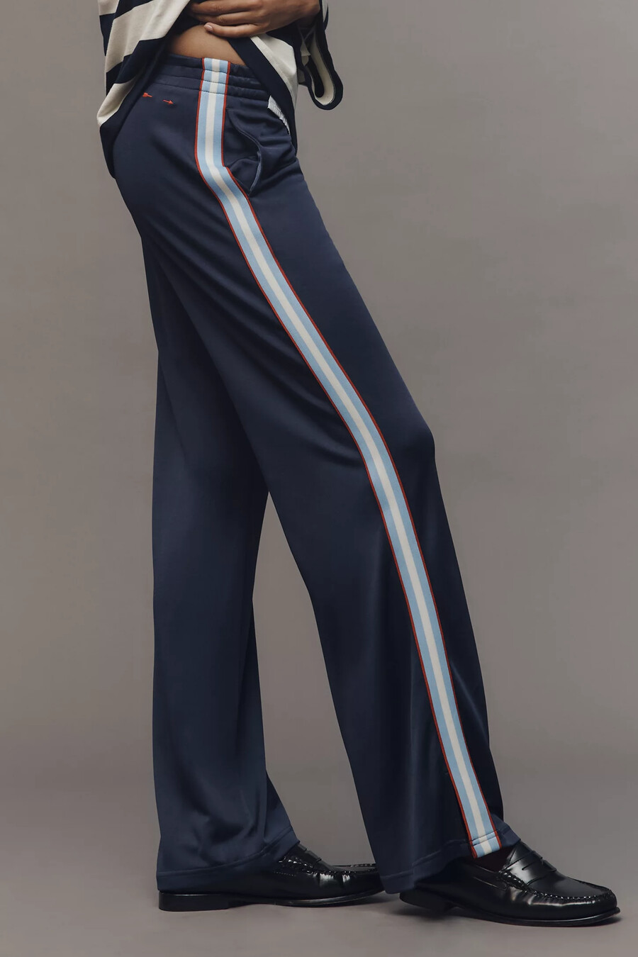 pantaloni con banda laterale the upside x anthropologie