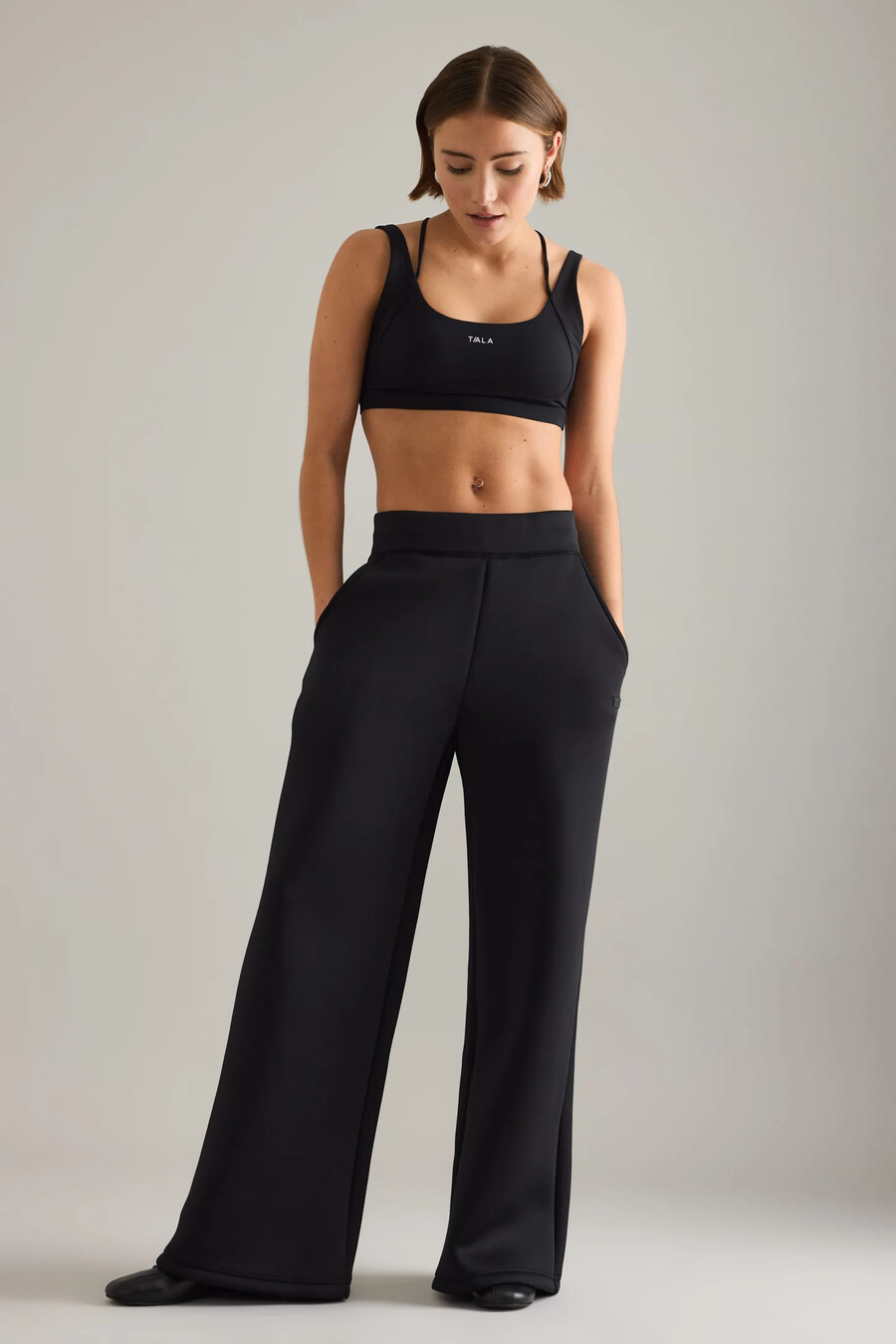 pantaloni da jogging a gamba larga tala spacer
