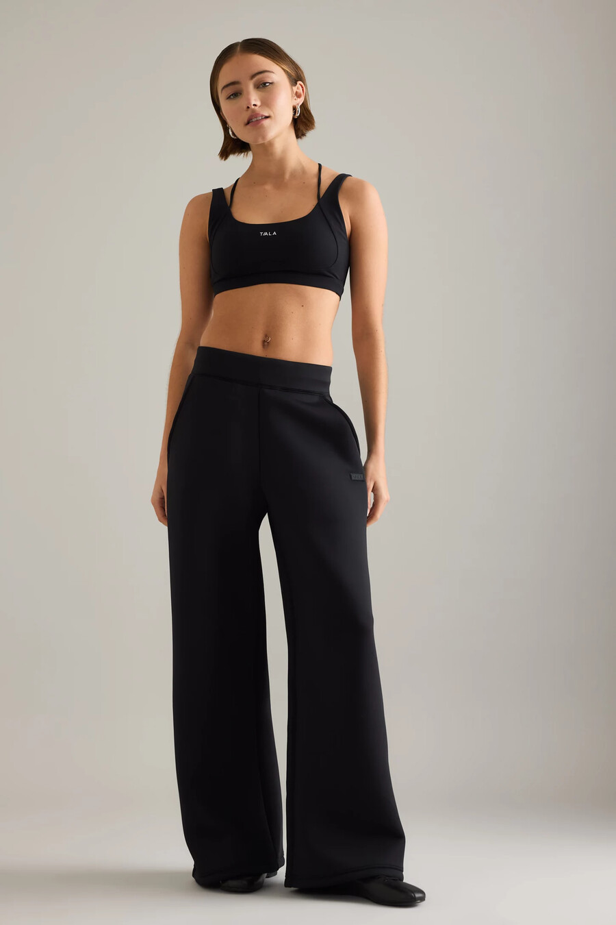 pantaloni da jogging a gamba larga tala spacer