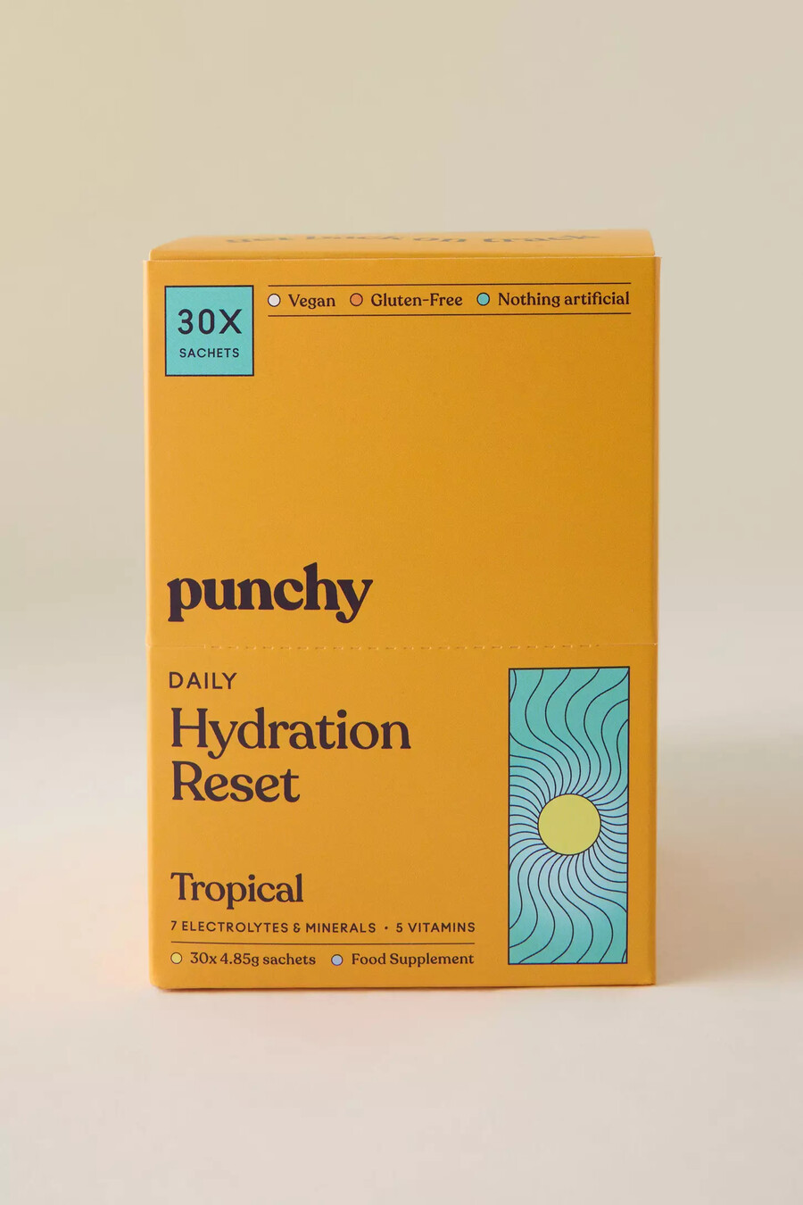punchy daily hydration reset 30 bustine