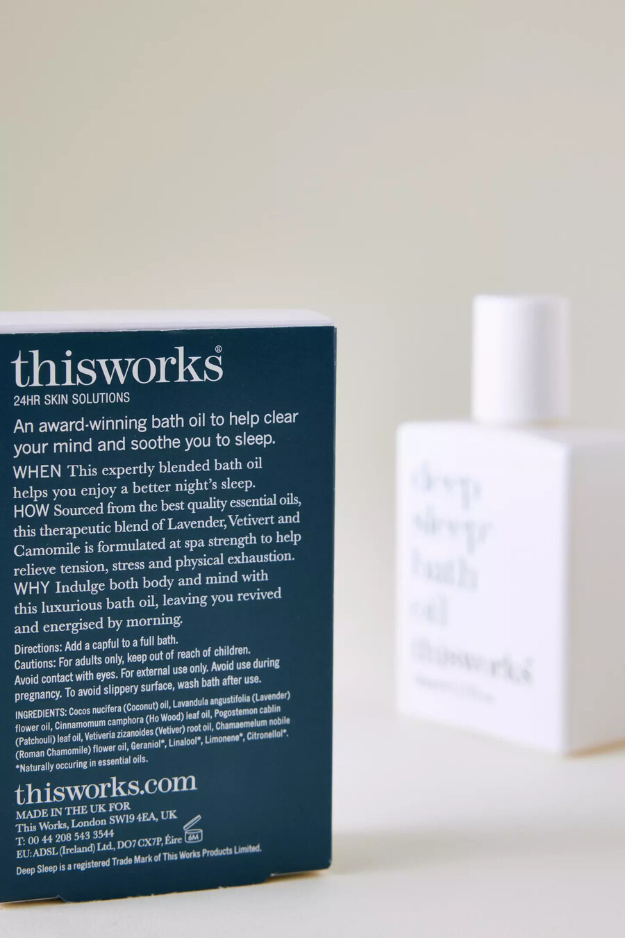 olio da bagno per dormire profondamente this works