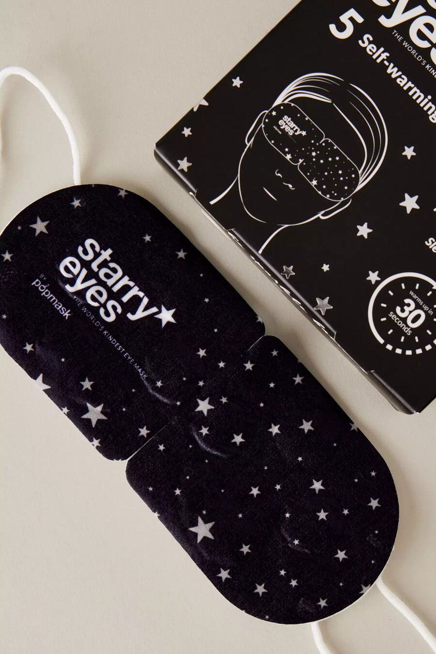 maschera per gli occhi autoriscaldante popmask starry eyes
