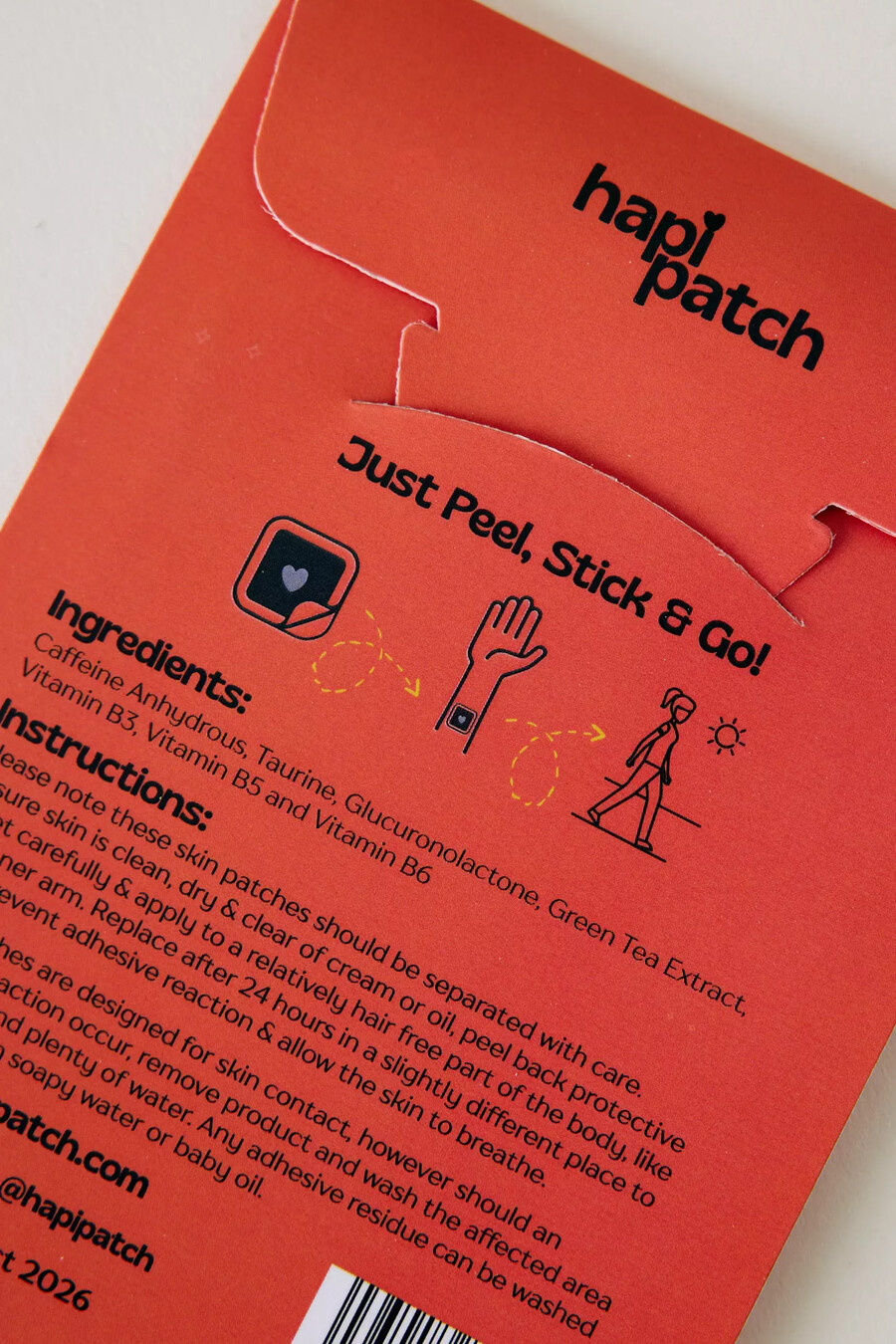 cerotti hapi patch energy boost confezione da 6