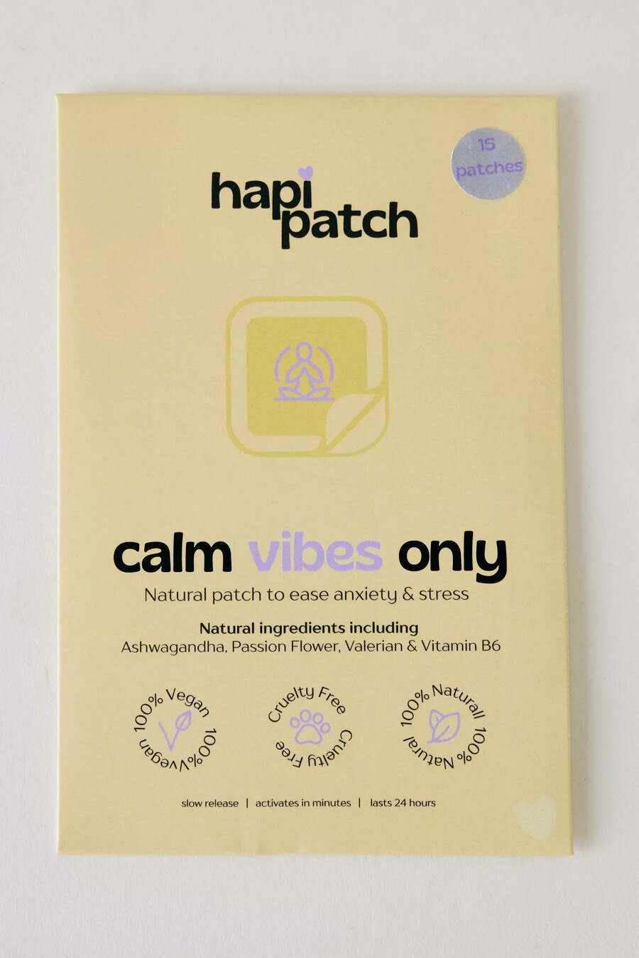 cerotti hapi patch calm vibes only confezione da 15